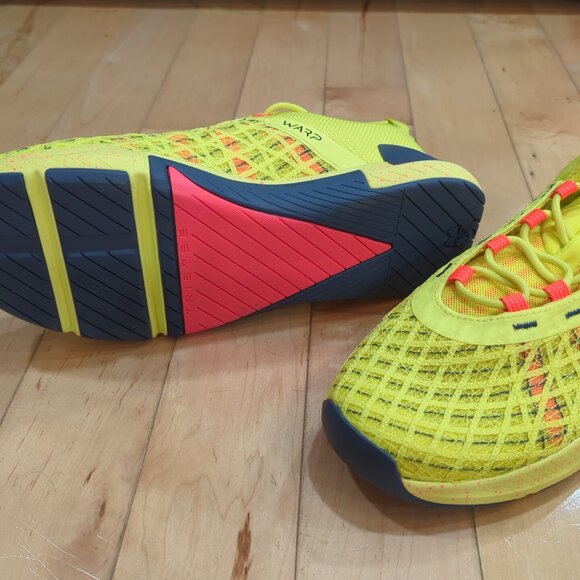 Size 11.5 - Under Armour TriBase Reign 5 Starfruit (Yellow) NEW! w/o box - Picture 3 of 15
